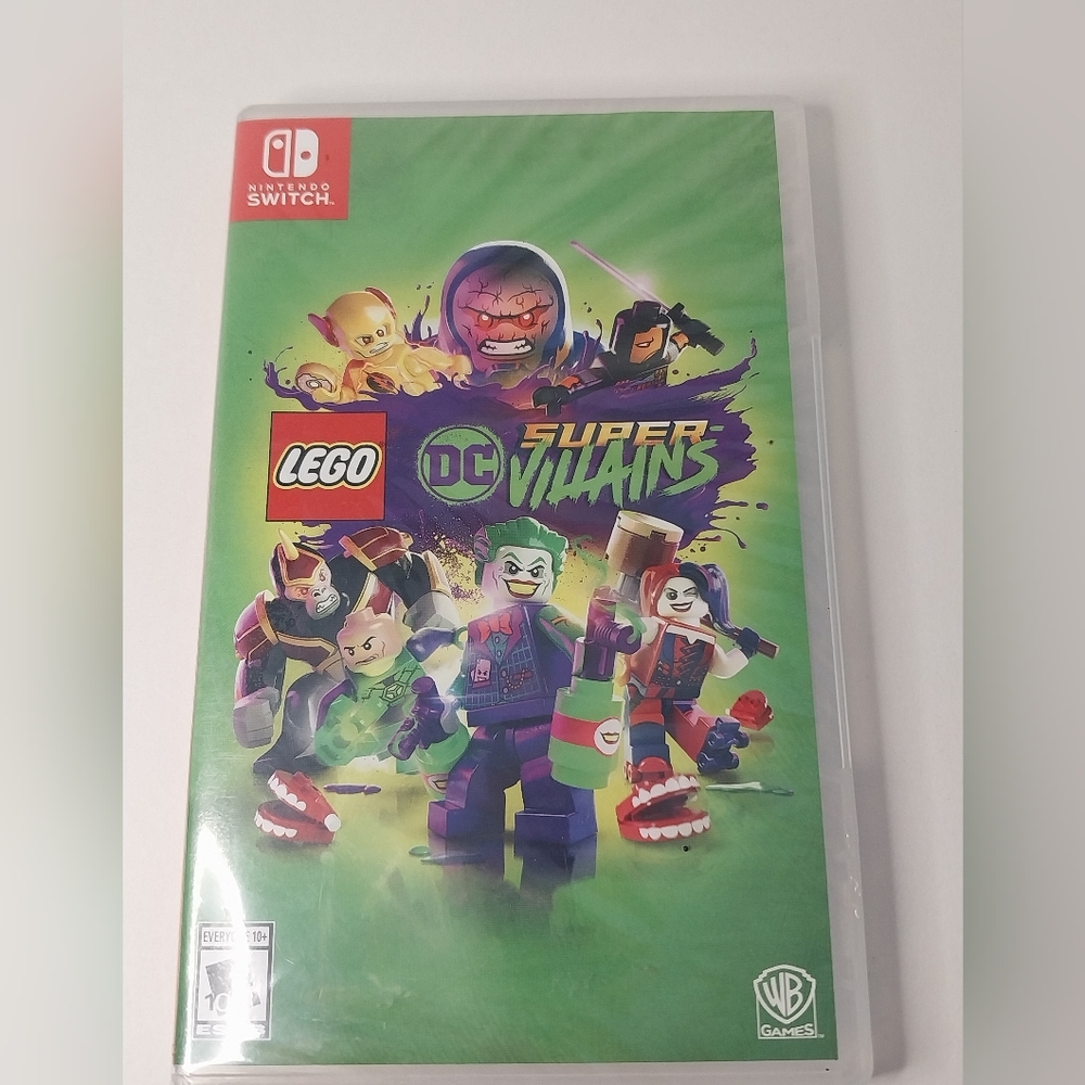 Nintendo Switch Game Legos DC Villains Sealed